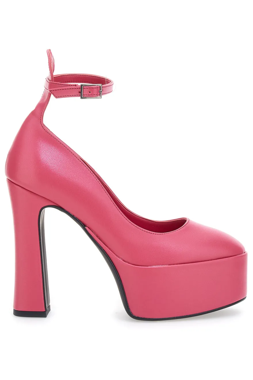 Pumps mit rosa Riemen Pittarello Couture 280
