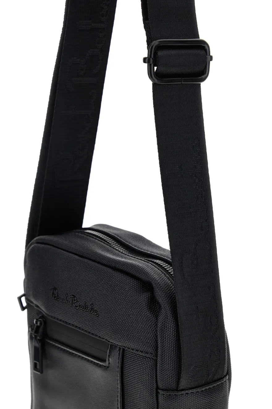Renato balestra COB 61991/S schwarze Tasche mit verstellbarem Schulterriemen