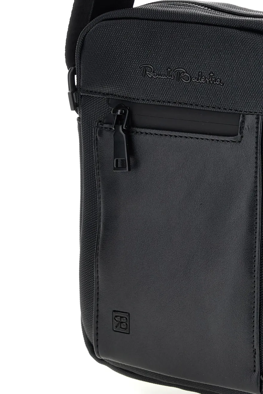 Renato balestra COB 61991/S schwarze Tasche mit verstellbarem Schulterriemen
