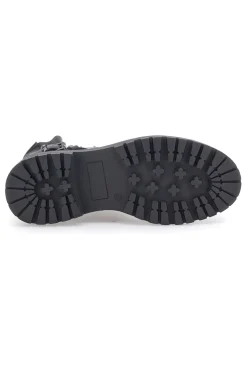 Rock' N Doll Schwarze Biker-Stiefeletten 2607015