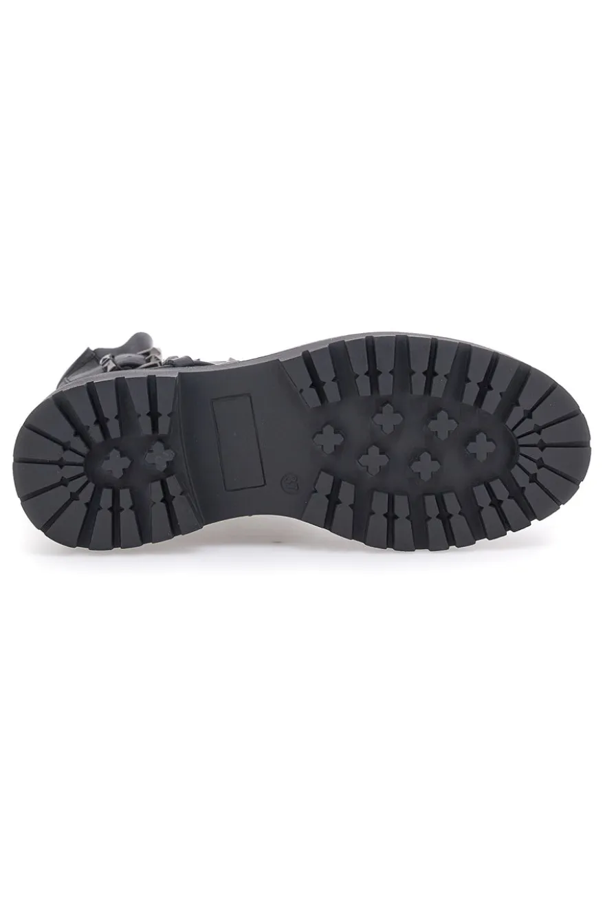 Rock' N Doll Schwarze Biker-Stiefeletten 2607015