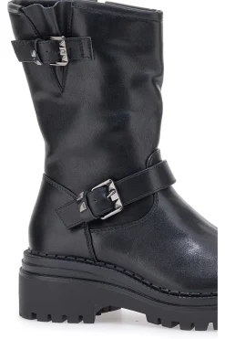 Rock' N Doll Schwarze Biker-Stiefeletten 2607015