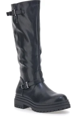 Rock'n Doll Schwarze Bikerstiefel 972913