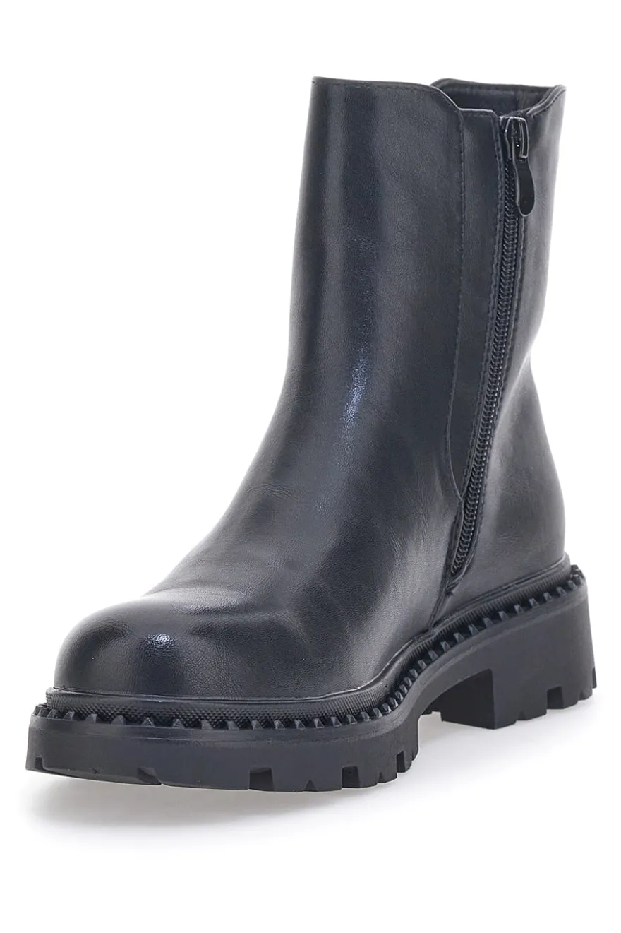 Rock'n Doll Schwarze Chelsea-Stiefel 298338