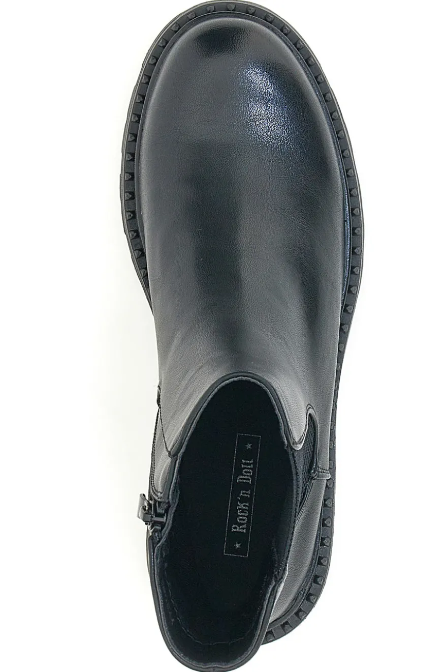 Rock'n Doll Schwarze Chelsea-Stiefel 298338