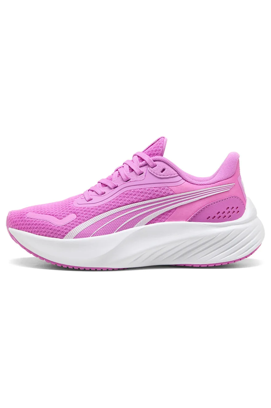 Rosa atmungsaktive Mesh gepolsterte Laufschuhe Puma Pounce Lite Jr