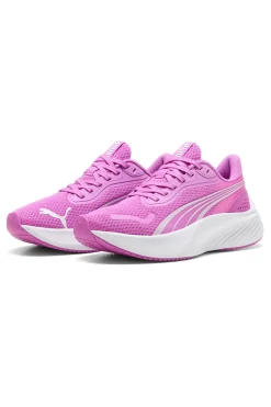 Rosa atmungsaktive Mesh gepolsterte Laufschuhe Puma Pounce Lite Jr
