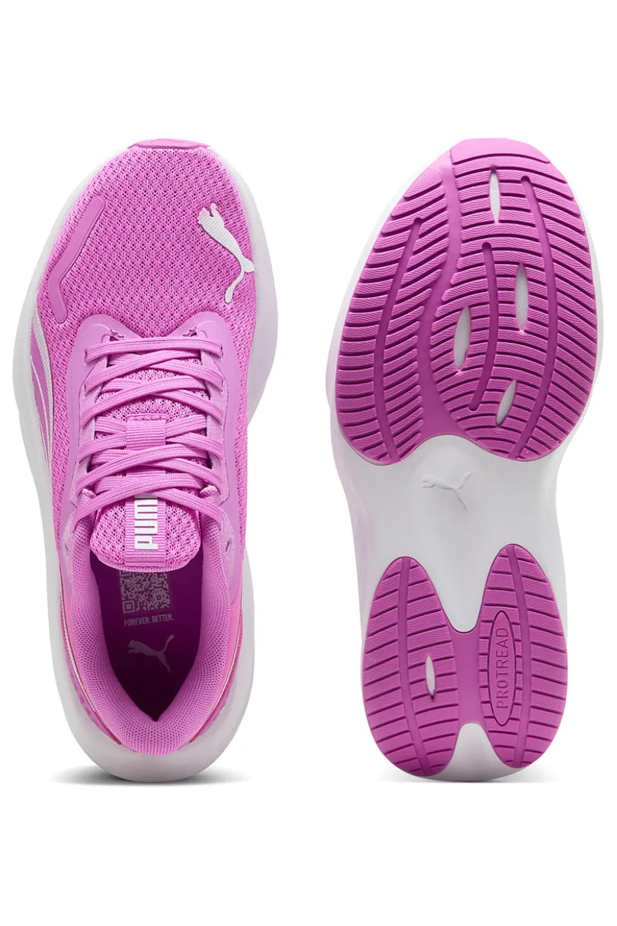 Rosa atmungsaktive Mesh gepolsterte Laufschuhe Puma Pounce Lite Jr