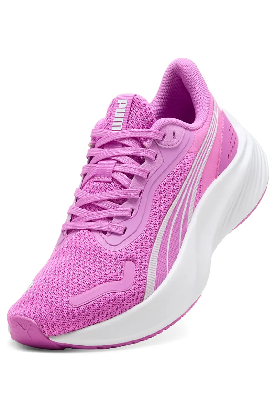 Rosa atmungsaktive Mesh gepolsterte Laufschuhe Puma Pounce Lite Jr