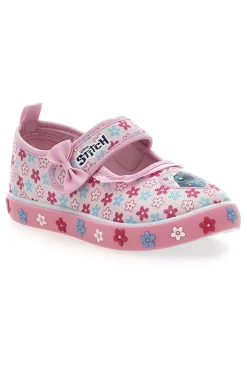 Rosa Ballerina mit Lilo&Stitch-Aufdruck D6020235T