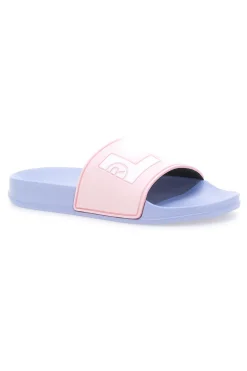 Rosa Hausschuhe mit blauem Band und weißem Logo LEVI'SJUNE L