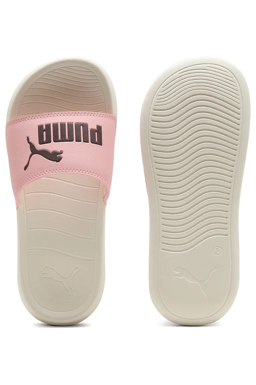 Rosa Hausschuhe mit gepolstertem Riemen und EVA-Sohle Puma Popcat 20