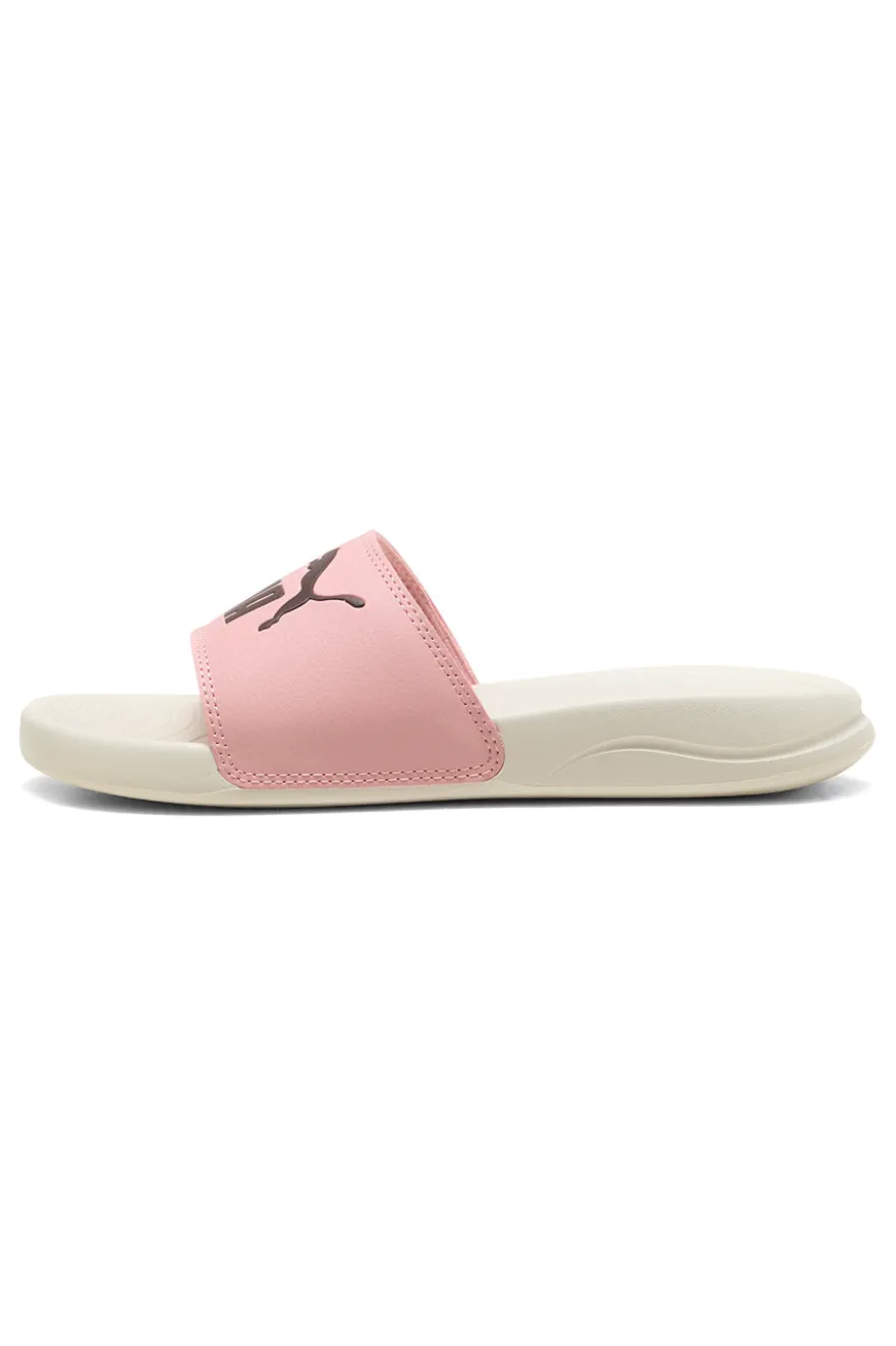 Rosa Hausschuhe mit gepolstertem Riemen und EVA-Sohle Puma Popcat 20