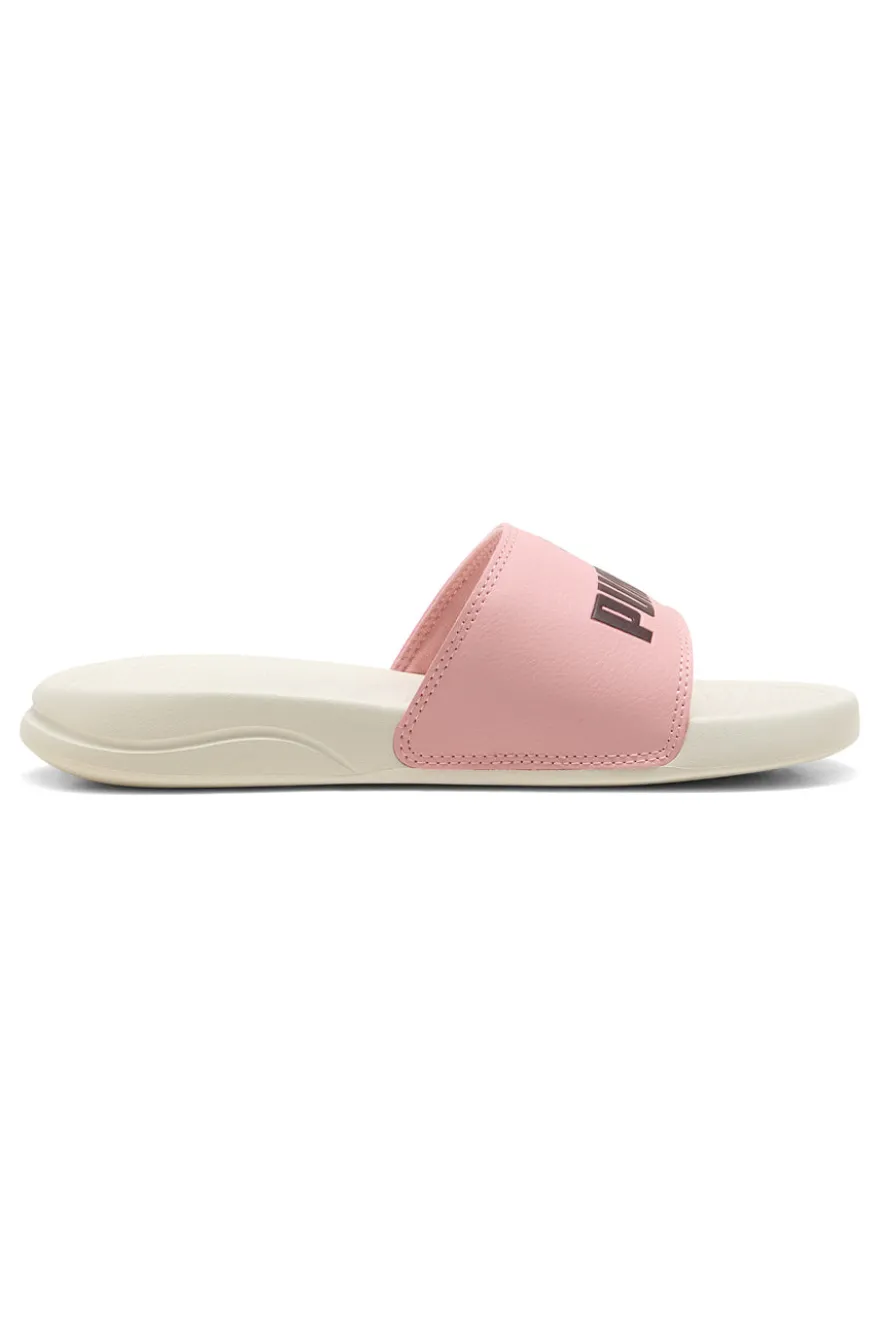 Rosa Hausschuhe mit gepolstertem Riemen und EVA-Sohle Puma Popcat 20