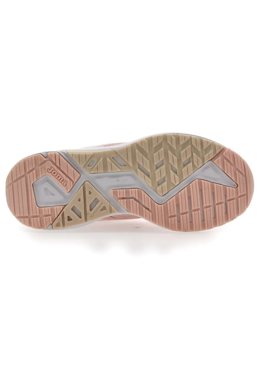 Rosa Laufschuhe mit seitlichem Logo Joma Vitality Lady 2413