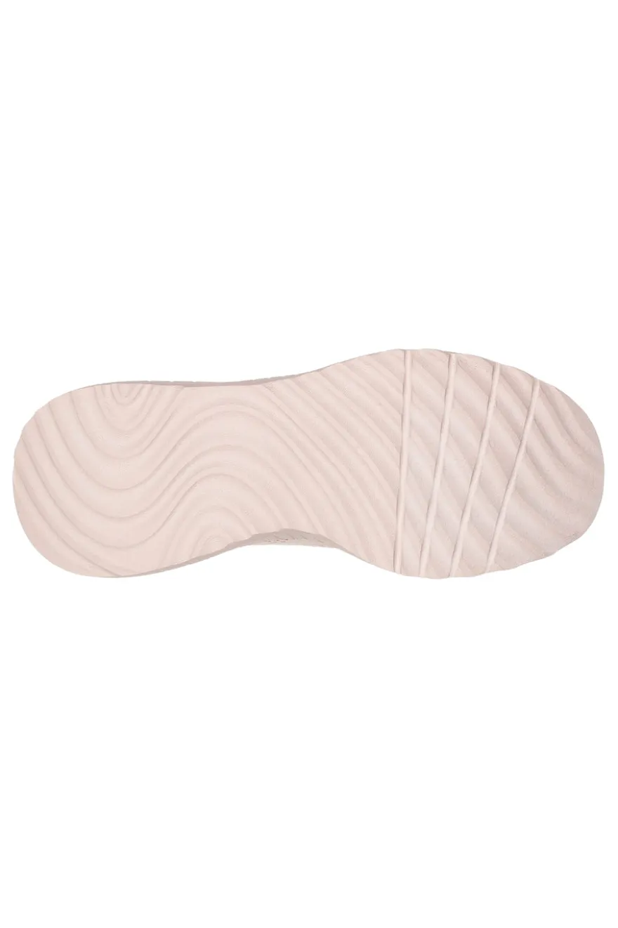 Rosa Sneakers aus atmungsaktivem Mesh mit Memory Foam Skechers BOBS Squad Chaos Face Off