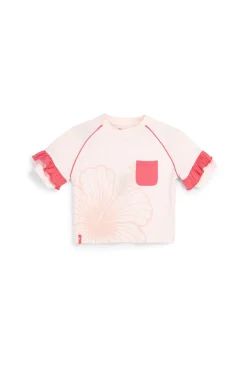 Rosa T-shirt mit Tasche Pitt Kinder PT-G-T-9001