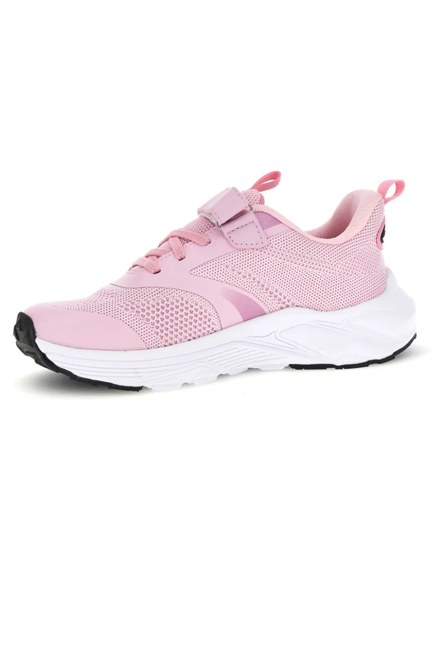 Rosa Turnschuhe mit Klettverschluss aus atmungsaktivem Stoff Diadora Snipe 4 Jr