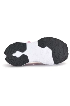 Rosa Turnschuhe mit Klettverschluss aus atmungsaktivem Stoff Diadora Snipe 4 Jr