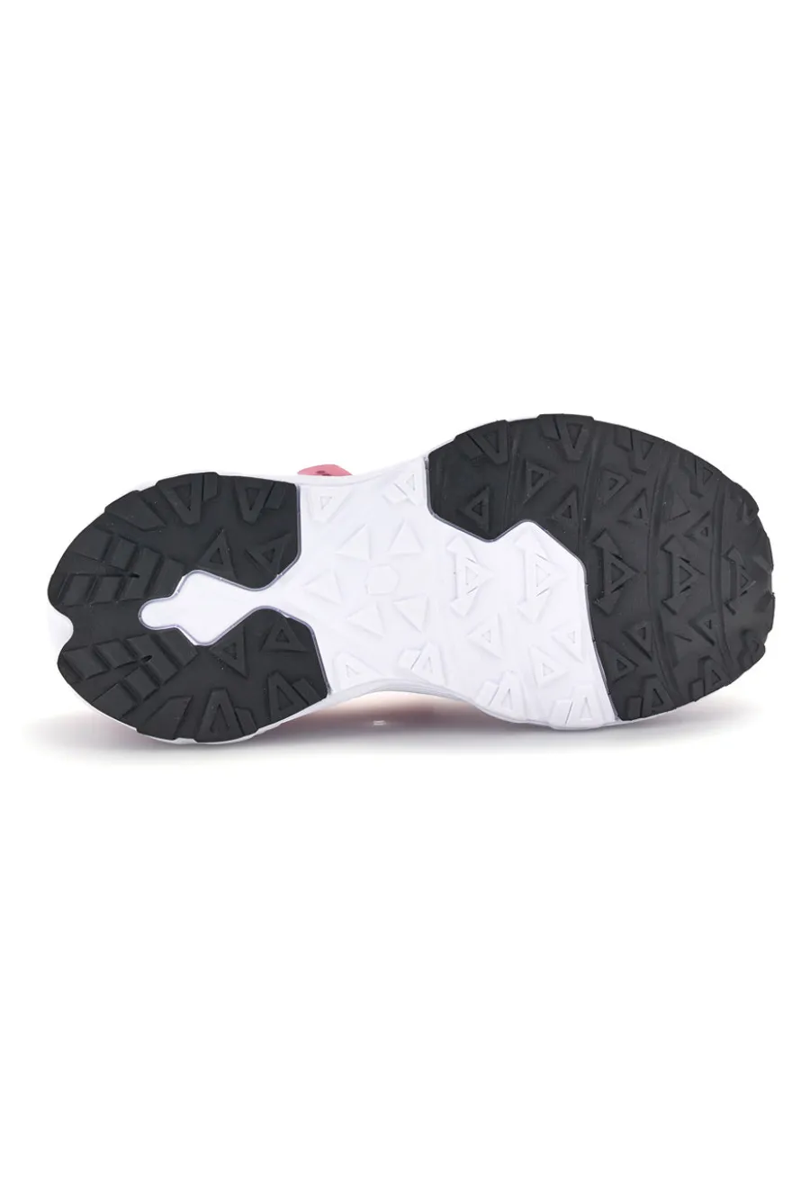 Rosa Turnschuhe mit Klettverschluss aus atmungsaktivem Stoff Diadora Snipe 4 Jr