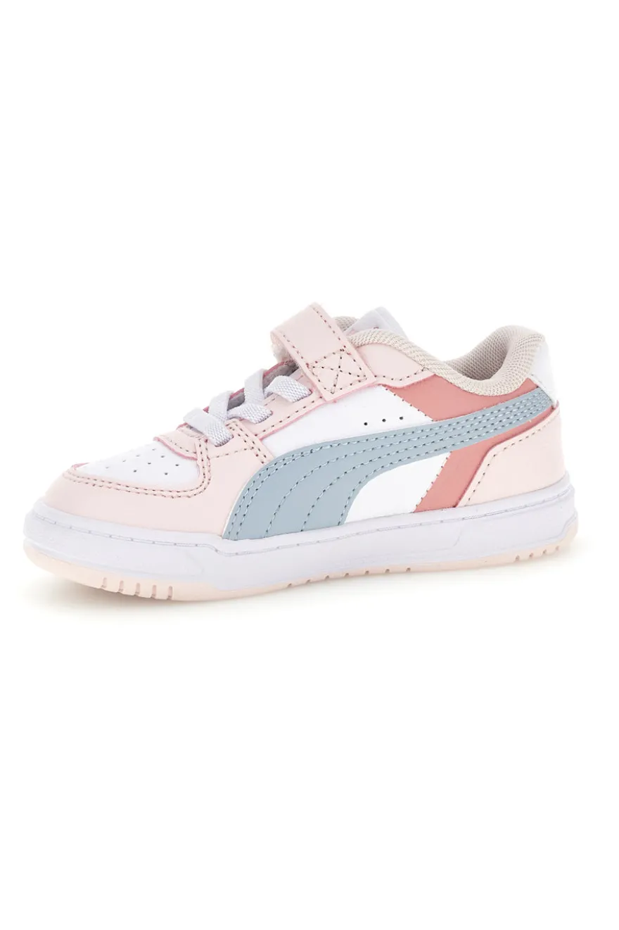 Rosa Turnschuhe mit Riemen und elastischen Schnürsenkeln Puma Caven III Block Ac + Inf