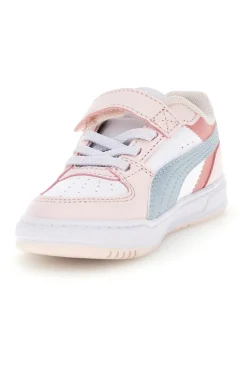 Rosa Turnschuhe mit Riemen und elastischen Schnürsenkeln Puma Caven III Block Ac + Inf