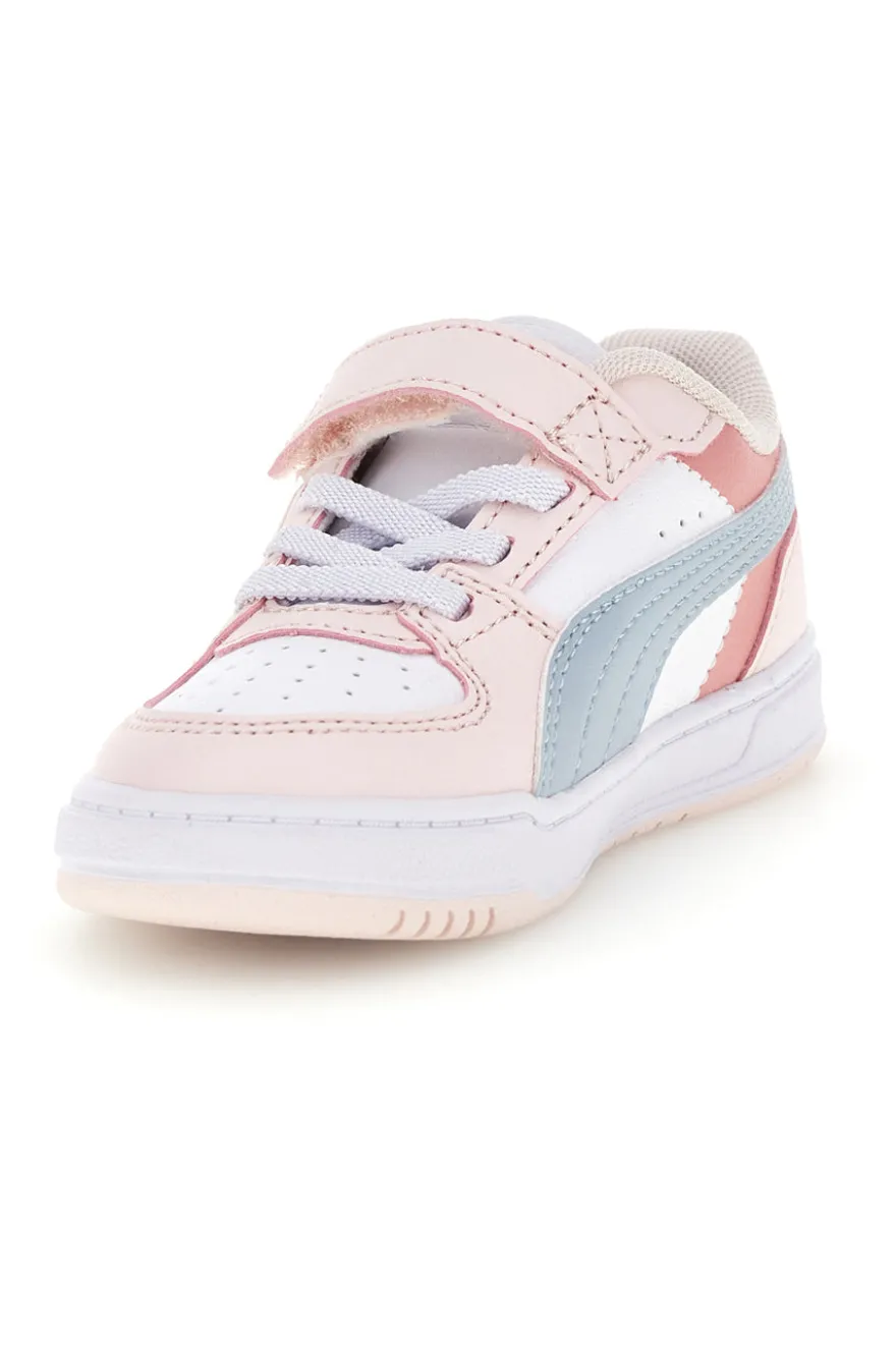 Rosa Turnschuhe mit Riemen und elastischen Schnürsenkeln Puma Caven III Block Ac + Inf