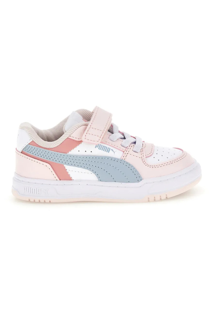 Rosa Turnschuhe mit Riemen und elastischen Schnürsenkeln Puma Caven III Block Ac + Inf