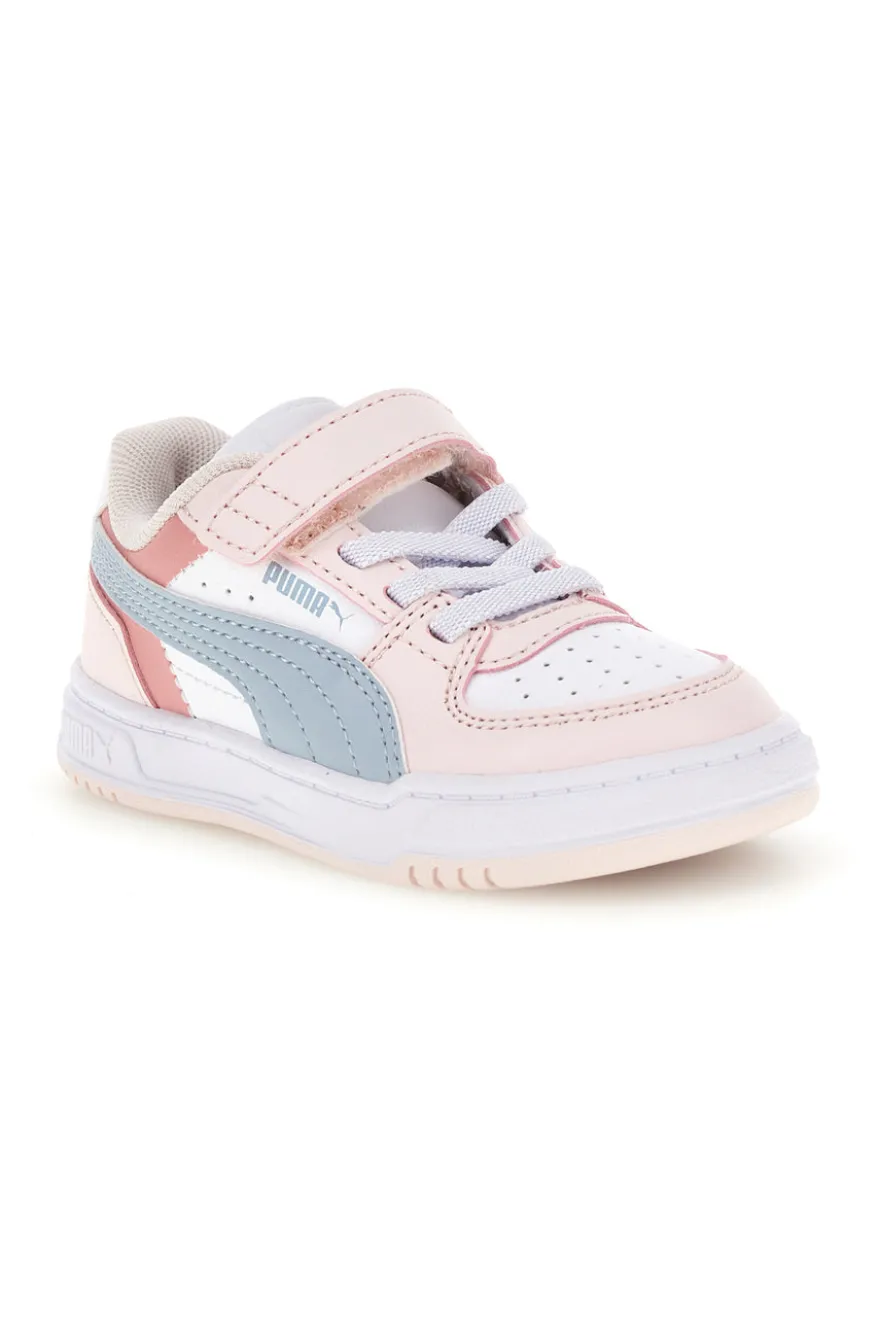 Rosa Turnschuhe mit Riemen und elastischen Schnürsenkeln Puma Caven III Block Ac + Inf
