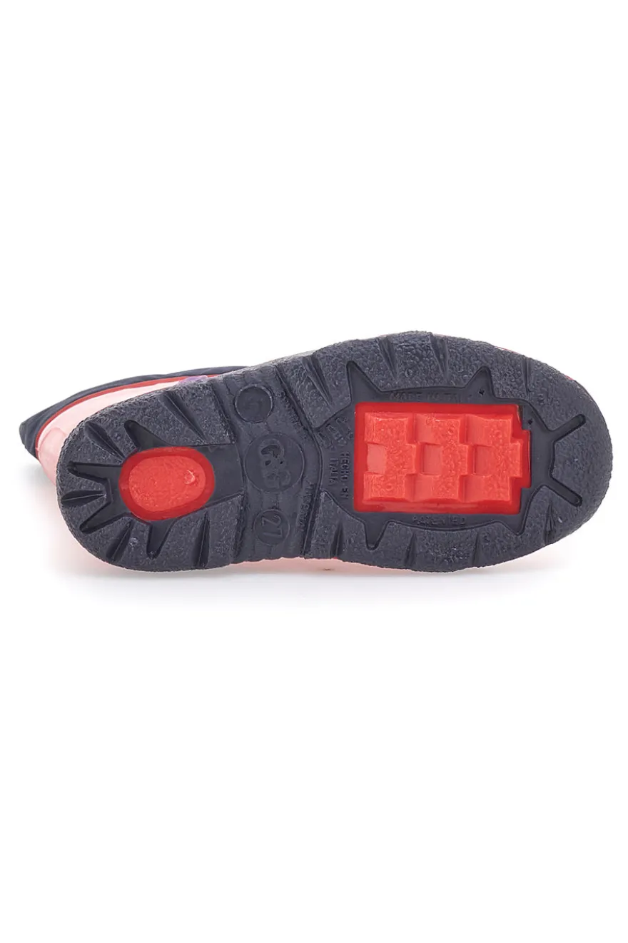 Rote und blaue Gummistiefel PENNAZZATO 27-34