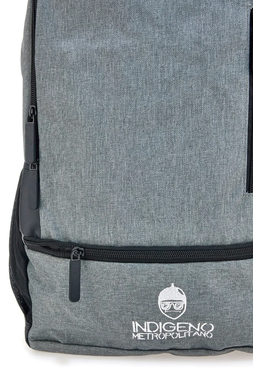 Rucksack mit PC-Halterung Metropolitan Indigenous Grey 21105