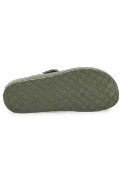 Sabot in gomma verdi con cinturino regolabile 2T2L JLY09