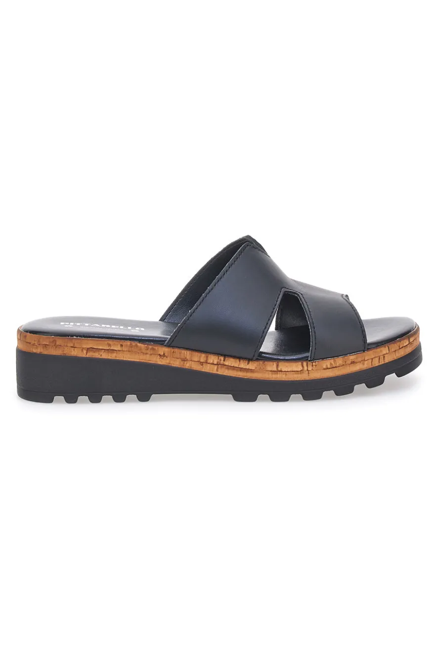 Sabot Neri con Tomaia in Pelle PITTARELLO LOVE 32817011