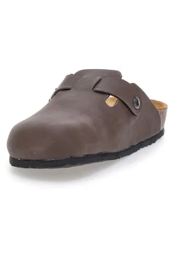Sabot testa di moro sottopiede in vera pelle Biomodex 32950