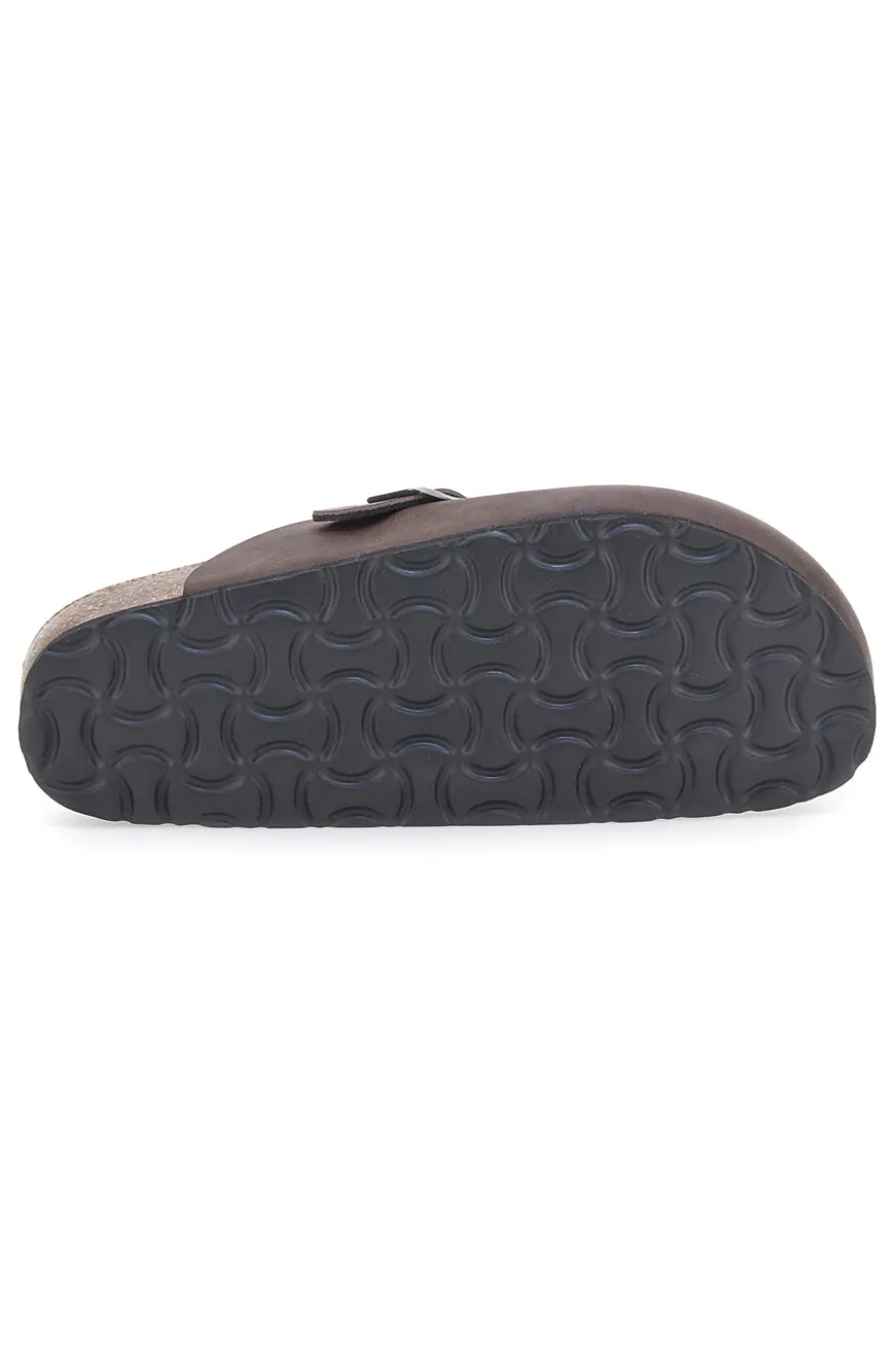 Sabot testa di moro sottopiede in vera pelle Biomodex 32850
