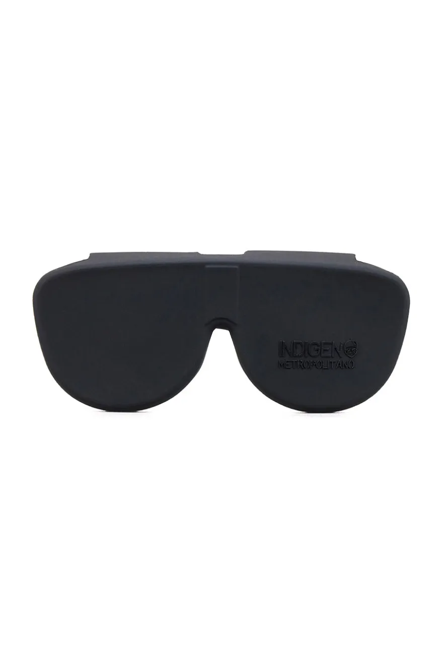Salva occhiali nero morbido e flessibile Indigeno Metropolitano GLASSES HOLDER 7