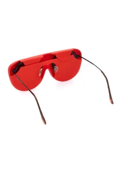 Salva occhiali rosso morbido e flessibile Indigeno Metropolitano GLASSES HOLDER 1