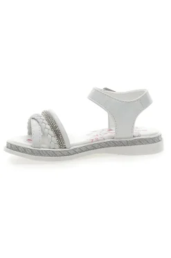 Sandalen mit weißen Strasssteinen Grazie Girl 14327