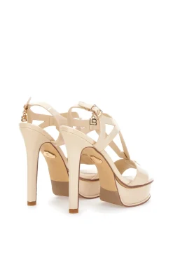 Sandaletten Laura Biagiotti 8124 Elfenbein