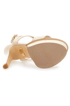 Sandaletten Laura Biagiotti 8124 Elfenbein