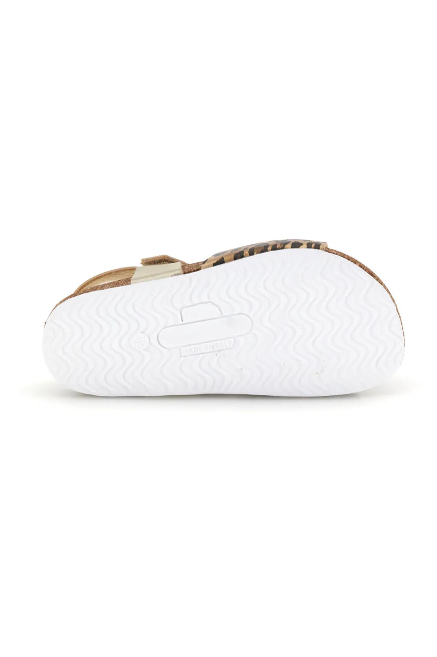 Sandali animalier con cinturino Pittarello bio 257A745SR