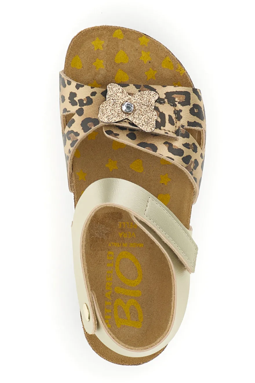 Sandali animalier con cinturino Pittarello bio 257A745SR