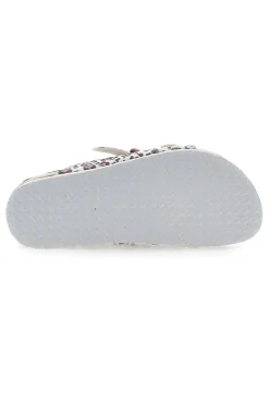 Sandali animalier con doppia fibbia rosa PITT KIDS 14459