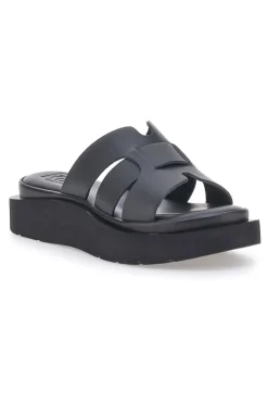 Sandali Aperti Neri in Vera Pelle con Platform PITTARELLO ROCK 5983