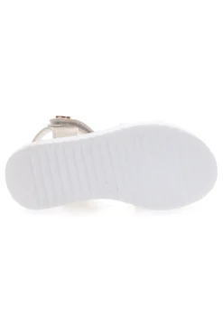 Sandali Argento Con Fiori 2FENERGY 538