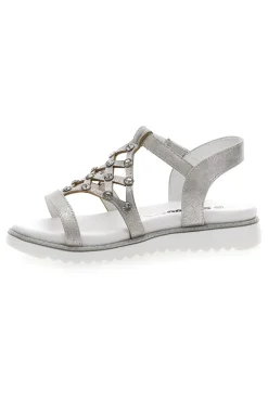 Sandali Argento Con Strass Energy 535