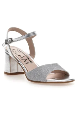 Sandali Argento con Tacco Medio PITTARELLO GLAM 5214
