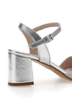 Sandali Argento con Tacco Medio PITTARELLO GLAM 5214
