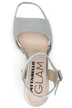 Sandali Argento con Tacco Medio PITTARELLO GLAM 5214