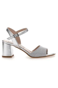 Sandali Argento con Tacco Medio PITTARELLO GLAM 5214